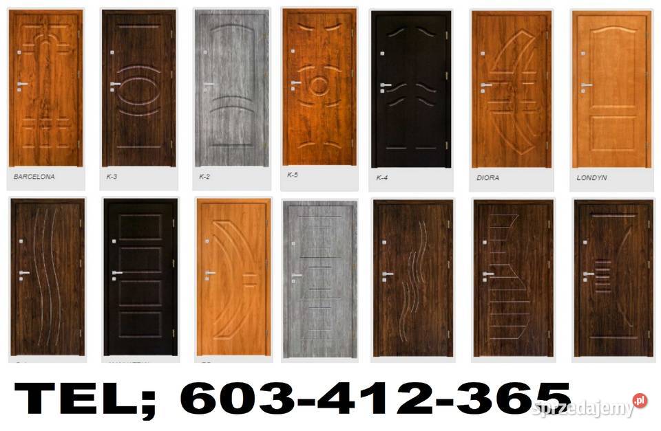 Drzwi zewnętrzne wewnątrzklatkowe akustyczne z Pruszków