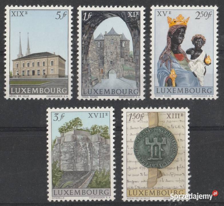 LUKSEMBURG ZABYTKI CZYSTE Łódź