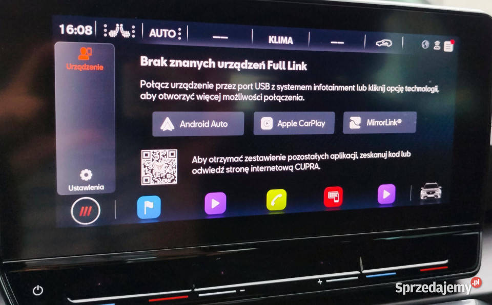 Cupra Formentor 20 TSI 190 4Drive Faktura 23 ABS śląskie sprzedam