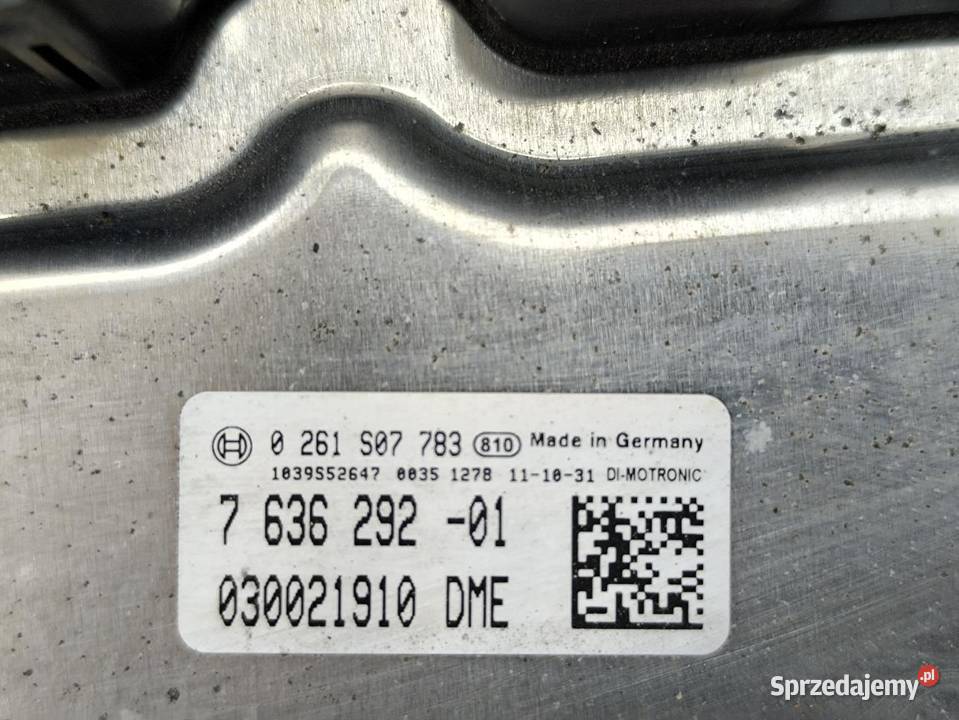MODUŁ STEROWNIK ECU BMW F20 F21 116i 763629201