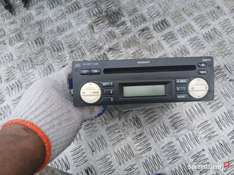 Radio fabryczne oryginalne Nissan Micra K12 kod Radłów