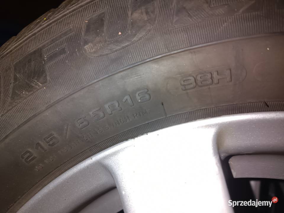 Alufelgi z oponami zimowymi Enzo 65Jx16 Samochodowe Libiąż