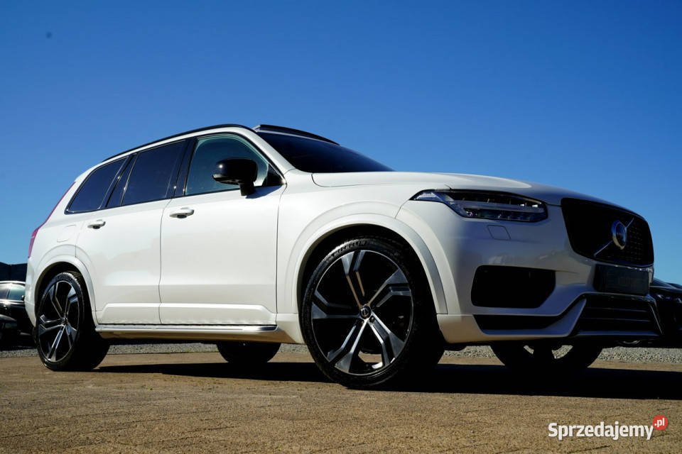 Volvo XC 90 RECHARGE panorama FUL LED 7os progi aluminiowe felgi Otmuchów sprzedam
