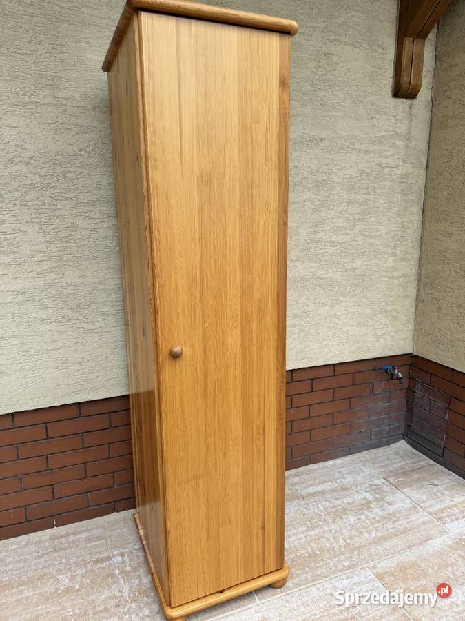 Szafa jednodrzwiowa Skalik słupek drewniany mazowieckie Garwolin