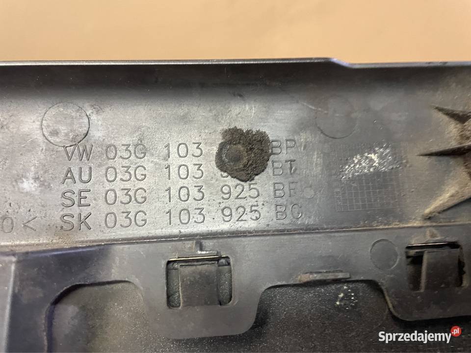 03G103925 pokrywa górna silnika vw passat b6 Szczecin sprzedam