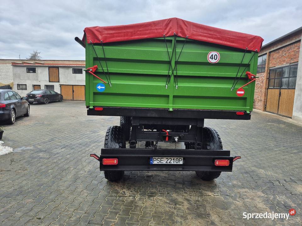 Przyczepa Brandys 10t Czeszka nieuszkodzony Mosina