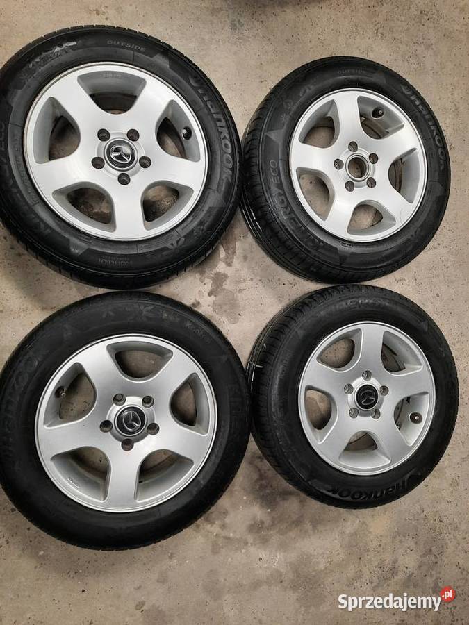 Felgi aluminiowe z oponami 15 mazda Rzeszów