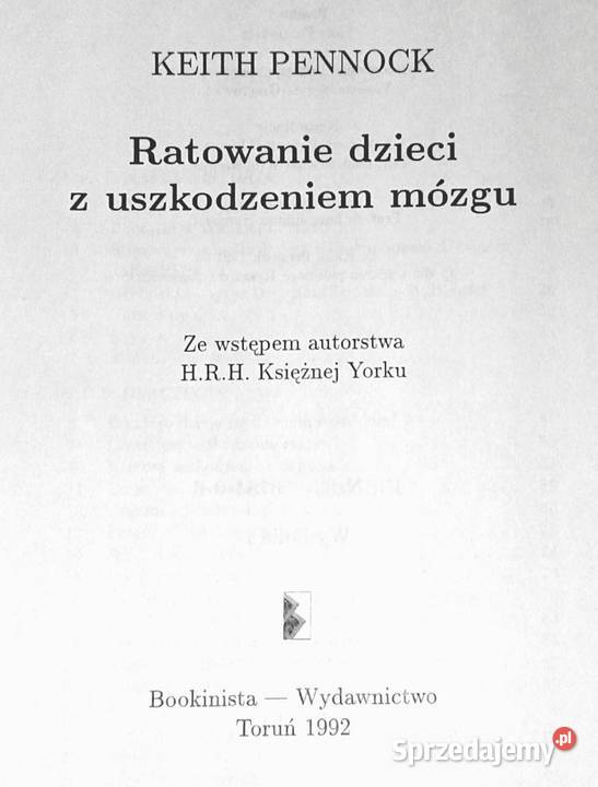 Ratowanie dzieci z uszkodzeniem mózgu Pennock Chełm