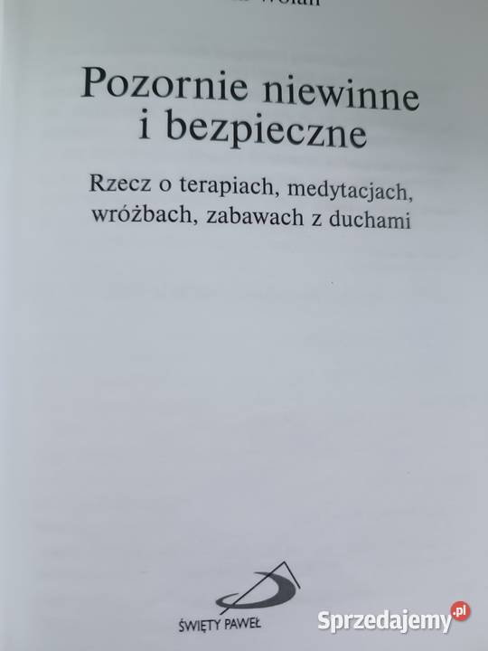 Pozornie niewinne i bezpieczne Maria Wolan miękka kujawsko-pomorskie Bydgoszcz sprzedam