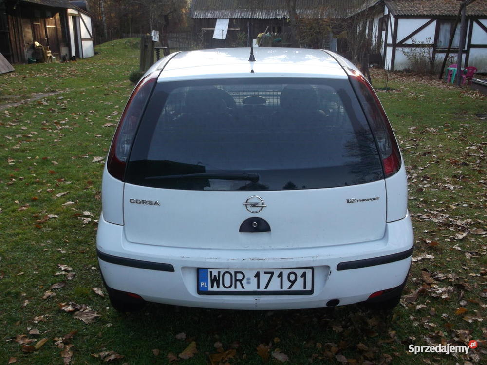 Opel corsa c van 12 Vat1 8000 brutto manualna Małkinia Górna