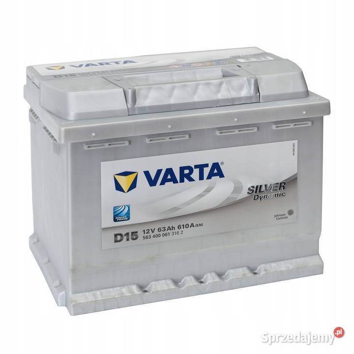 Akumulator VARTA D15 63Ah 610A SOSNOWIEC sprzedam