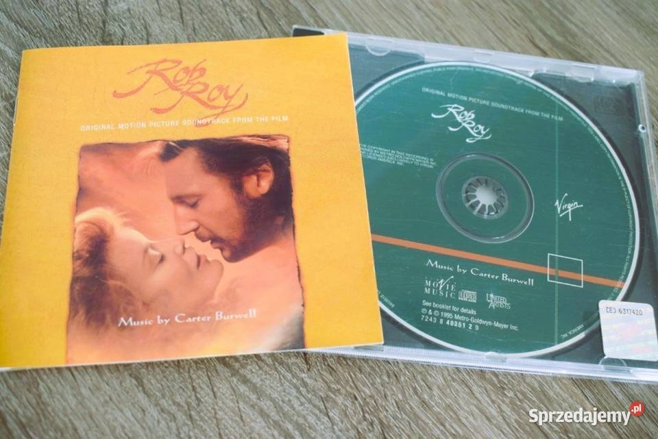 Rob Roy Carter Burwell muzyka filmowa Obserwuj CD Chełmno