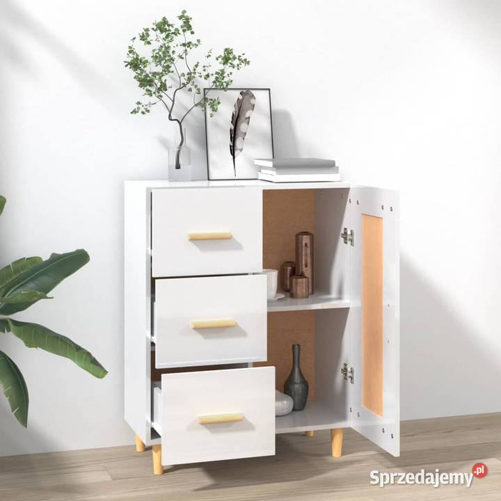 Szafka biała połysk 695x34x90 materiał Pozostałe mazowieckie Warszawa