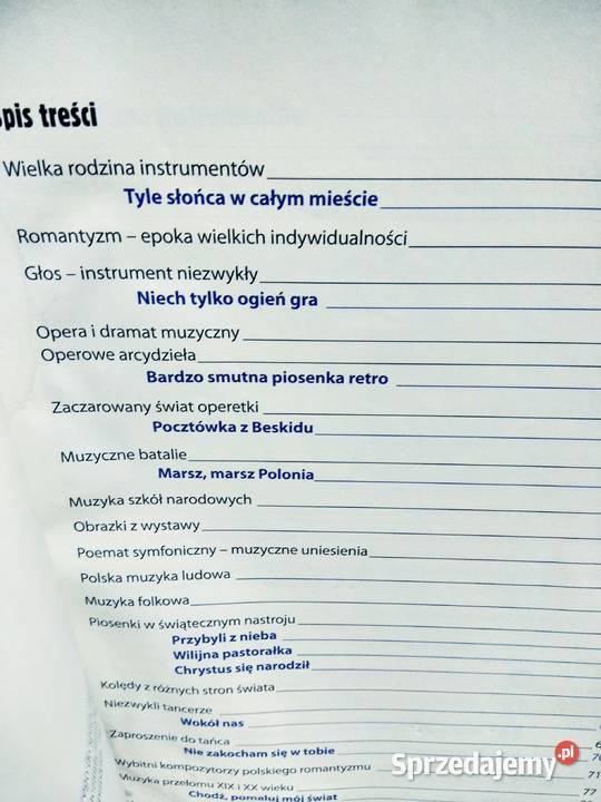 Muzyczny świat 7 podręcznik mac sprzedam