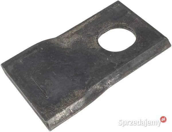 Nożyk kosiarki rotacyjnej lewy 92x48x4 mm owalny Kamionna