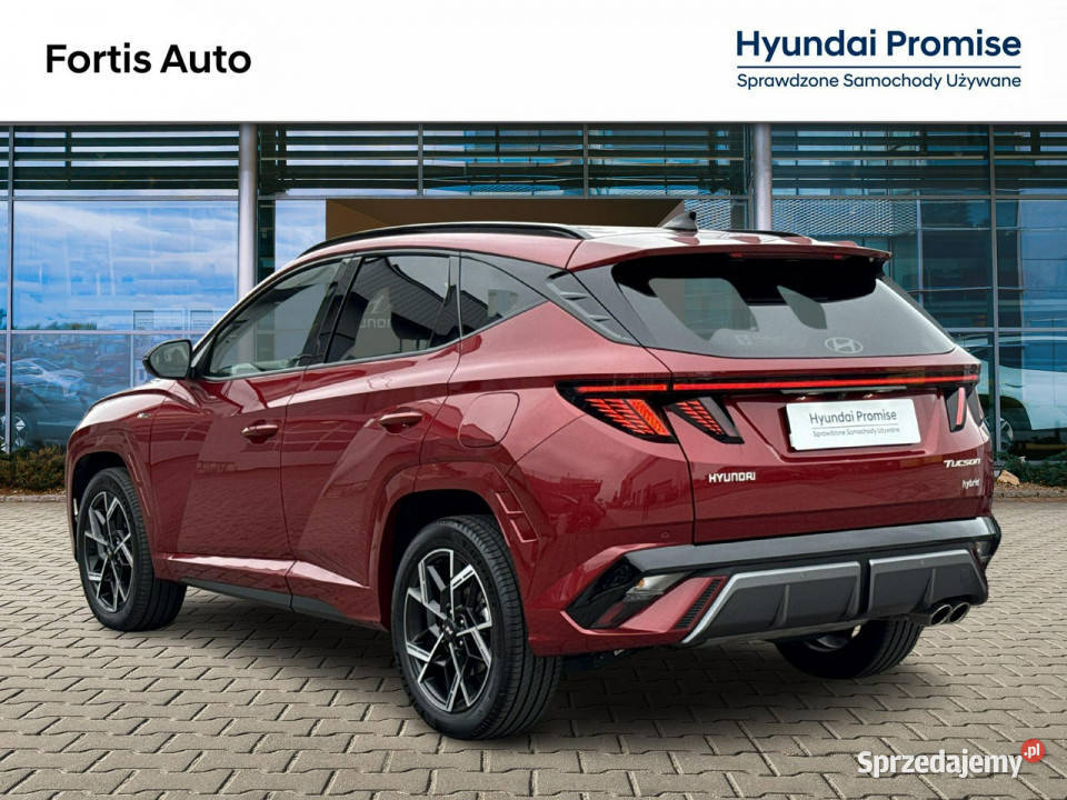 Hyundai Tucson 16 TGDi Hybrid 2WD 215 NLINE przyciemniane szyby