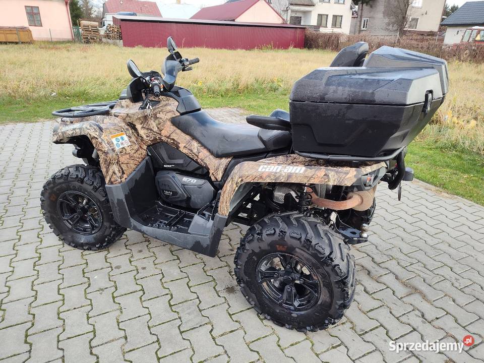 CanAm Outlander 2016 570 Hunting Edition 2400 2400km Can-Am Dorohusk sprzedam