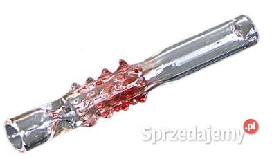 Elegancka Szklana Fajka Dulawka 9 W Kropki Ostrowy nad Okszą sprzedam