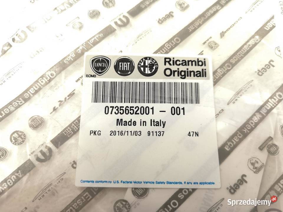 NAKLEJKA NA DRZWI PRAWY TYŁ FIAT PANDA 20122016 sprzedam