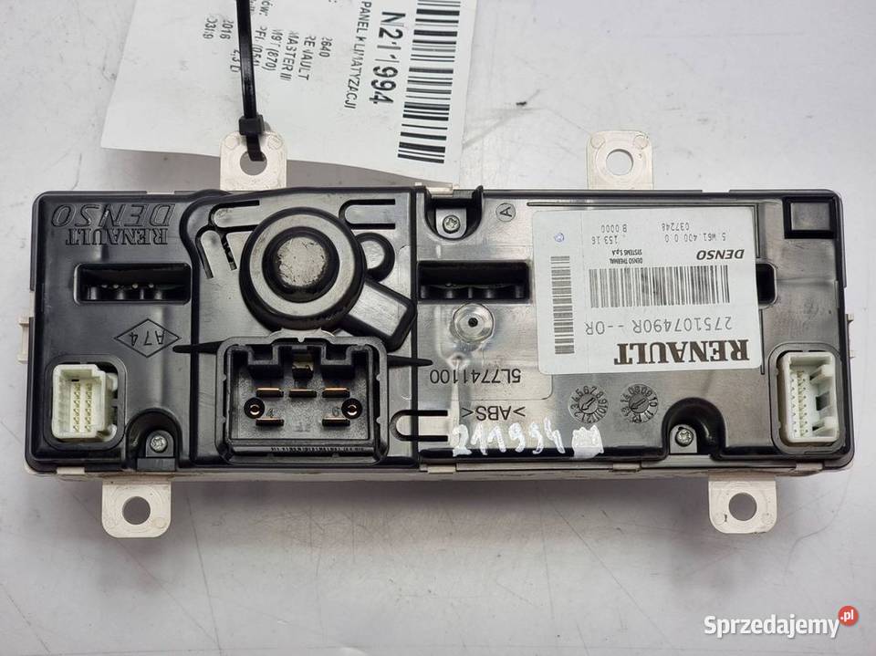 PANEL KLIMATYZACJI RENAULT MASTER III 275107490R Lipno