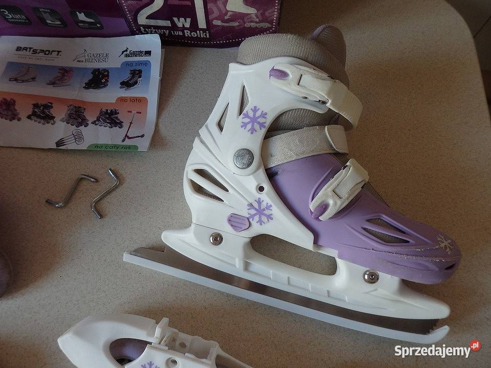 Uniwersalne Łyżwy Rolki 3437 Rzeszów sprzedam