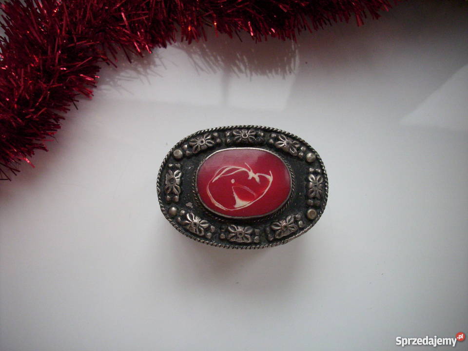 Pięknazabytkowa szkatułka na biżuterię Barlinek sprzedam