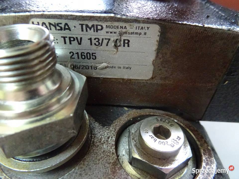 POMPA SILNIK HYDRAULICZNY HANSA TMP TPV 137CR świętokrzyskie Wąchock sprzedam