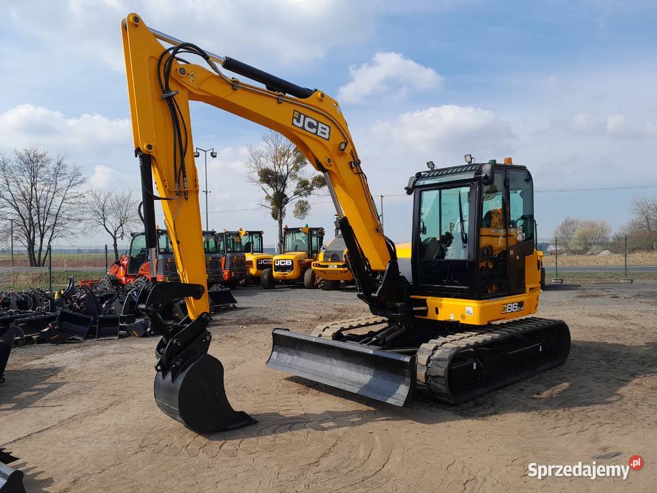 KOPARKA GĄSIENICOWA 8 TON JCB CAT KUBOTA VOLVO Gąsiennice wielkopolskie Krotoszyn