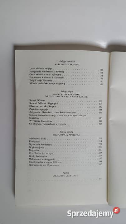 Siedmiu przeciw Tebom Aleksander Krawczuk WydI mazowieckie Warszawa