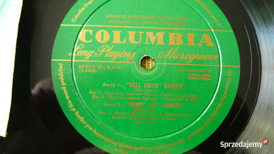 George Weldon London Symphomy Orchestra Płyty i kasety Kultura i Rozrywka Myszków