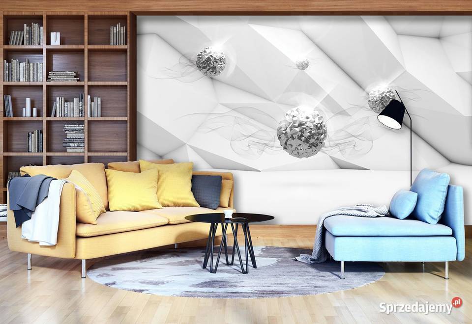 Tapeta foototapeta Abstrakcja diamentowe kule Ściany i elewacje Ściany i elewacje wielkopolskie Leszno