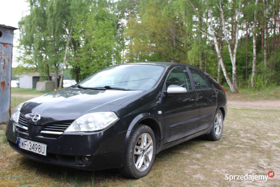 nissan primera p12 18 gaz 2004r0płaty aktalne Piotrków Trybunalski