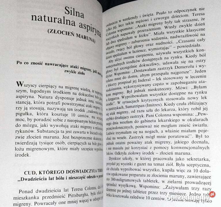 Cudowne kuracje Jean Carper Chełm