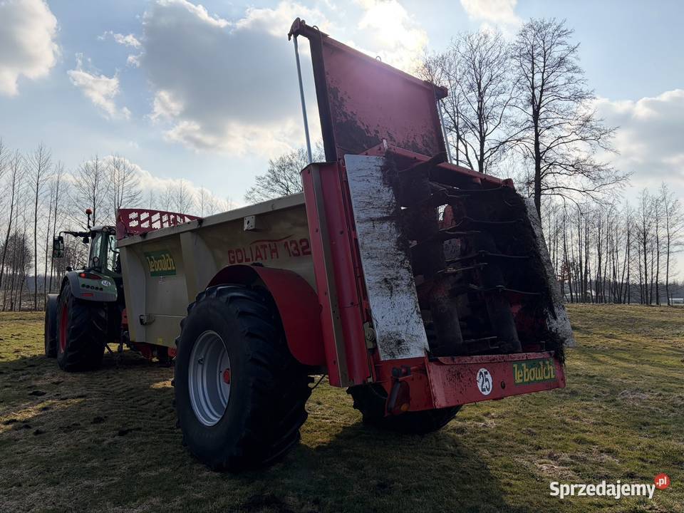 Rozrzutnik obornika Le Boulch Goliath 132 własna