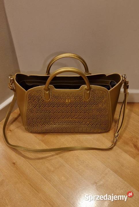 TOREBKA włoska z breloczkiem marki TRUSSARDI Lublin