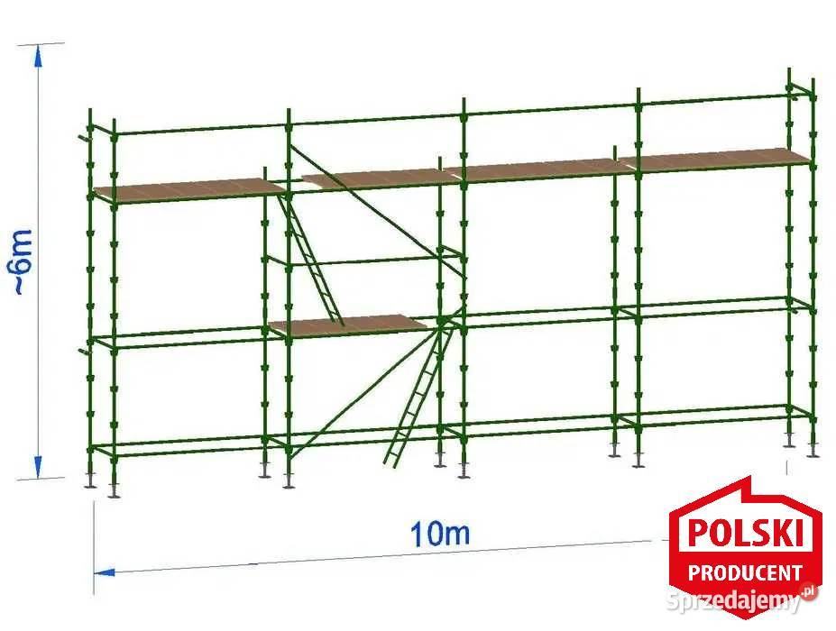 Rusztowania Choinkowe Elewacyjne 60m2 Klinowe Nowy Sącz