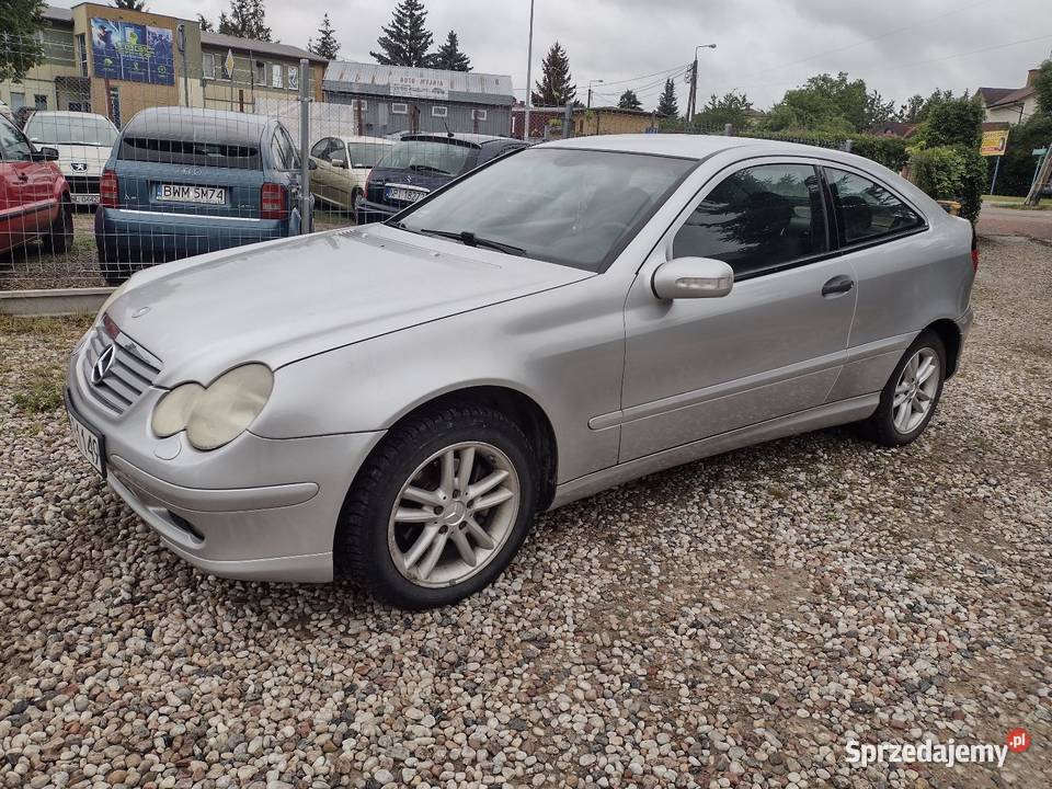 Mercedes C180 Coupe 2001 Benzyna podlaskie Białystok