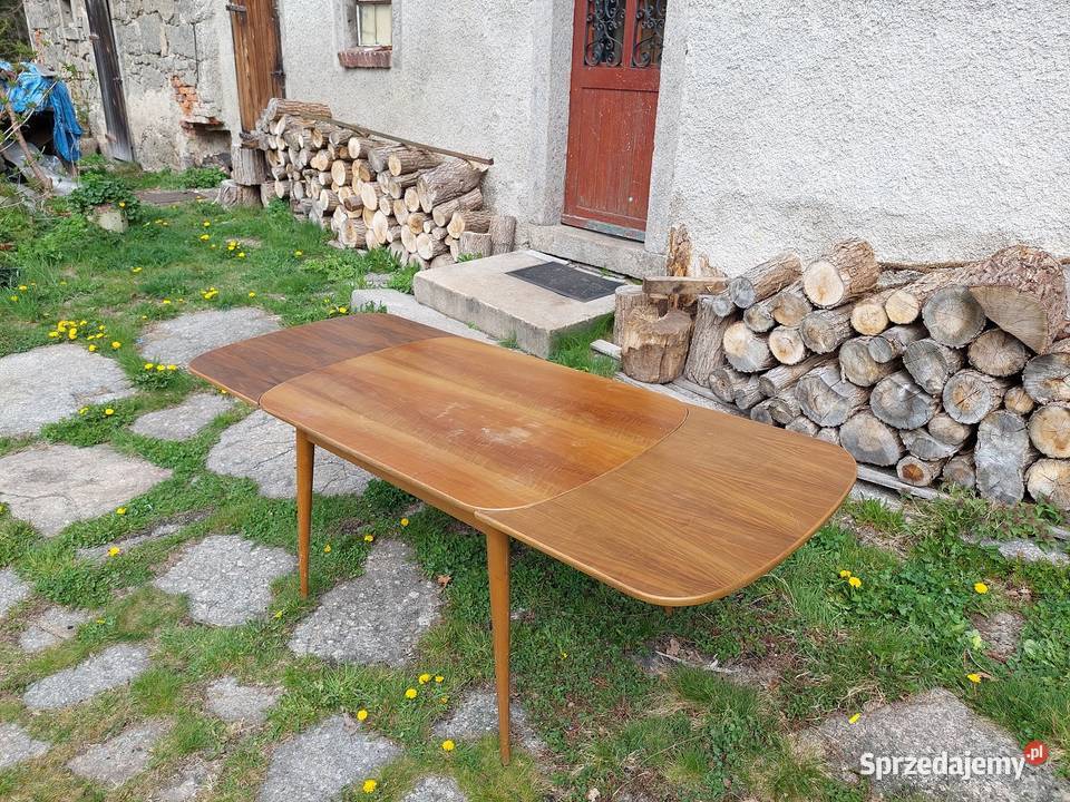 stół rozkładany lata 60te 120216x85 76cm Jelenia Góra sprzedam