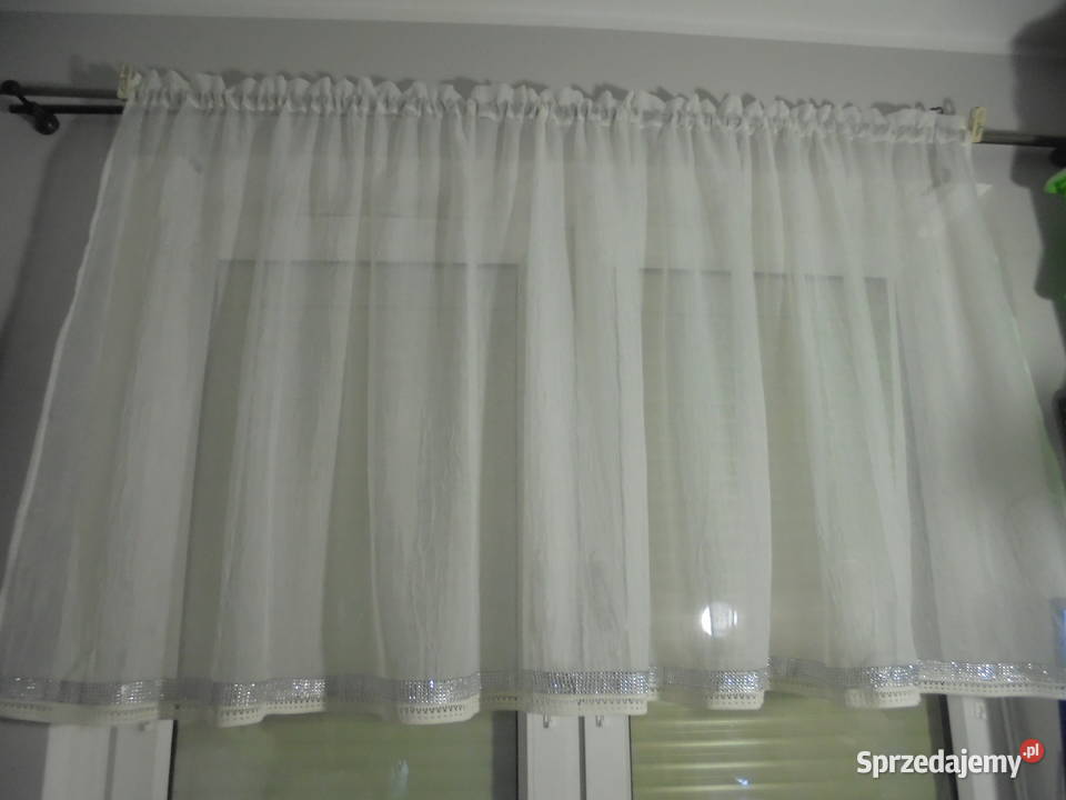 firanka z cyrkoniami 280100 glamur ekri Firany Włocławek