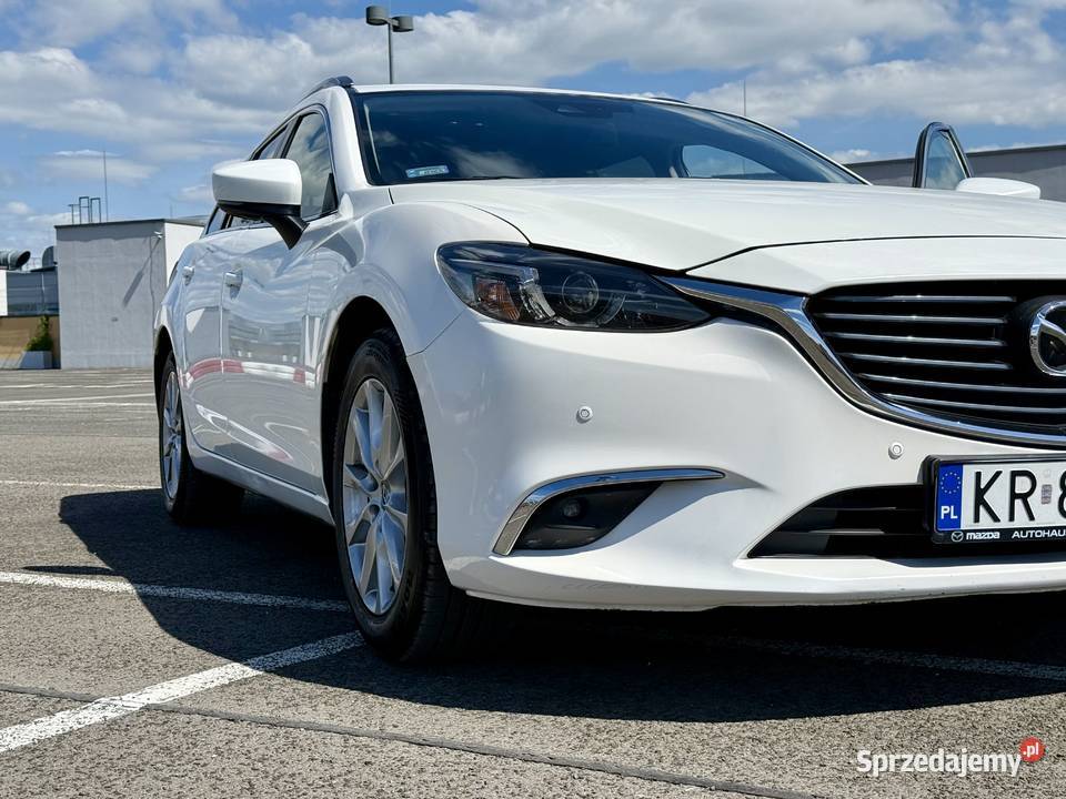 Mazda 6 20 Benzyna 2018r Biała Perła Idealna Kraków