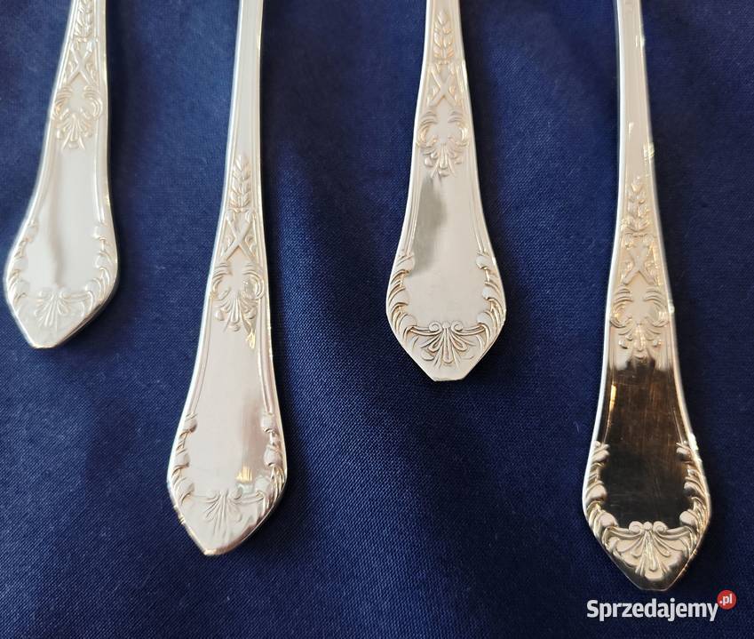 Platerowane widelce do ryb Hefra 6 sztuk