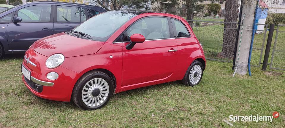 Fiat 500 12benzpanorama dach klimatyzacja śląskie