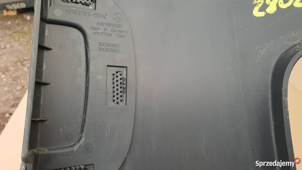 MERCEDES ATEGO III OKULAR LAMPY WERSJA BEZ Bieleń