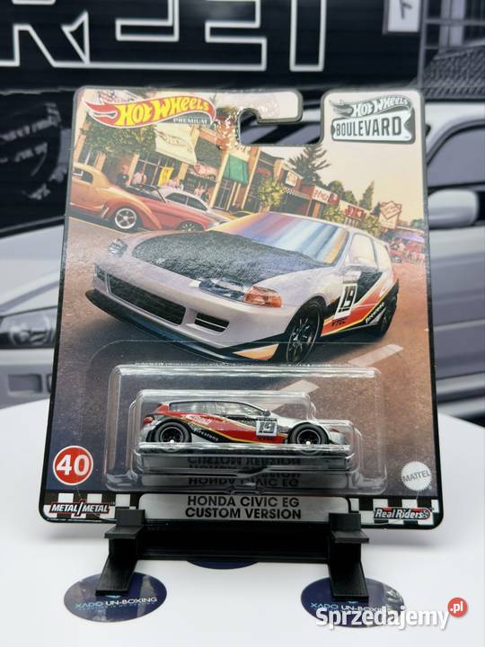 Hot Wheels Boulevard Honda Civic EG Custom Wrocław sprzedam