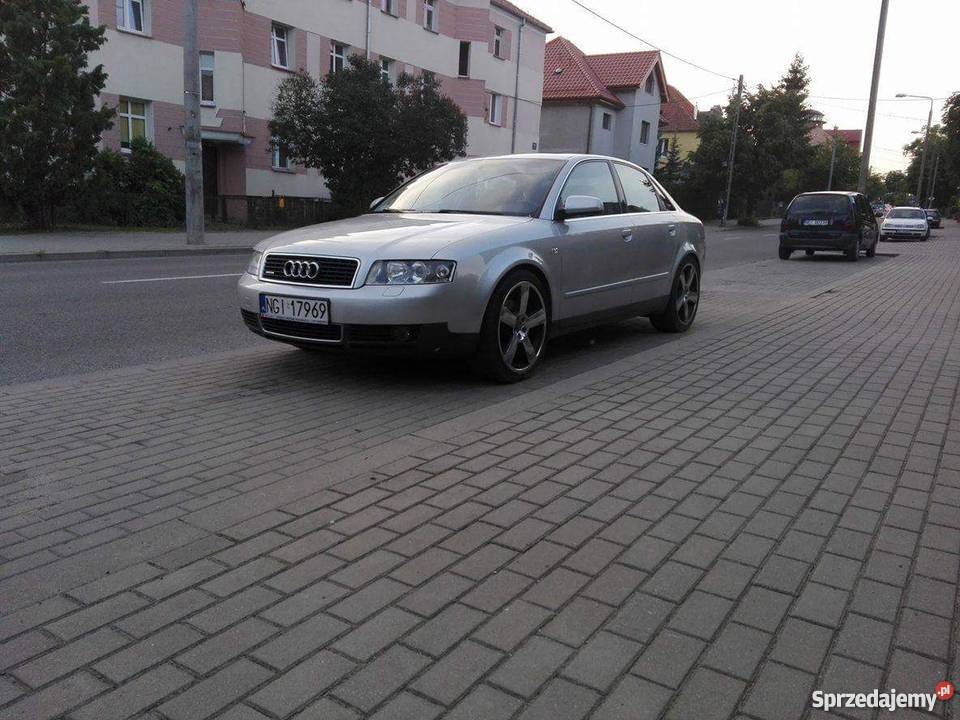 Audi a4 b6 30 ASN 220 Quattro Bose Chrom pakiet lakier metallic warmińsko-mazurskie Giżycko