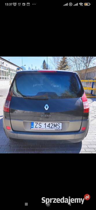 Renault Scenic przyciemniane szyby