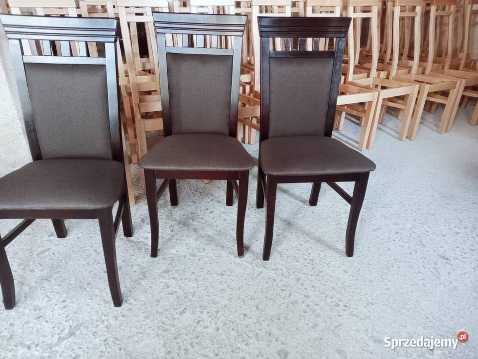 Super wygodne krzesła do salonu Złocieniec