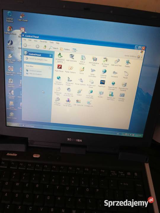 Retro Laptop Toshiba Satellite 1405 SPRAWNY zachodniopomorskie Szczecin sprzedam