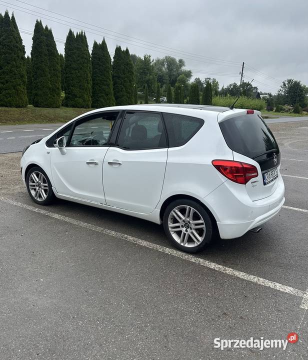 Opel Meriva 17 diesel 2011r KLIMA Hatchback Strzegocice