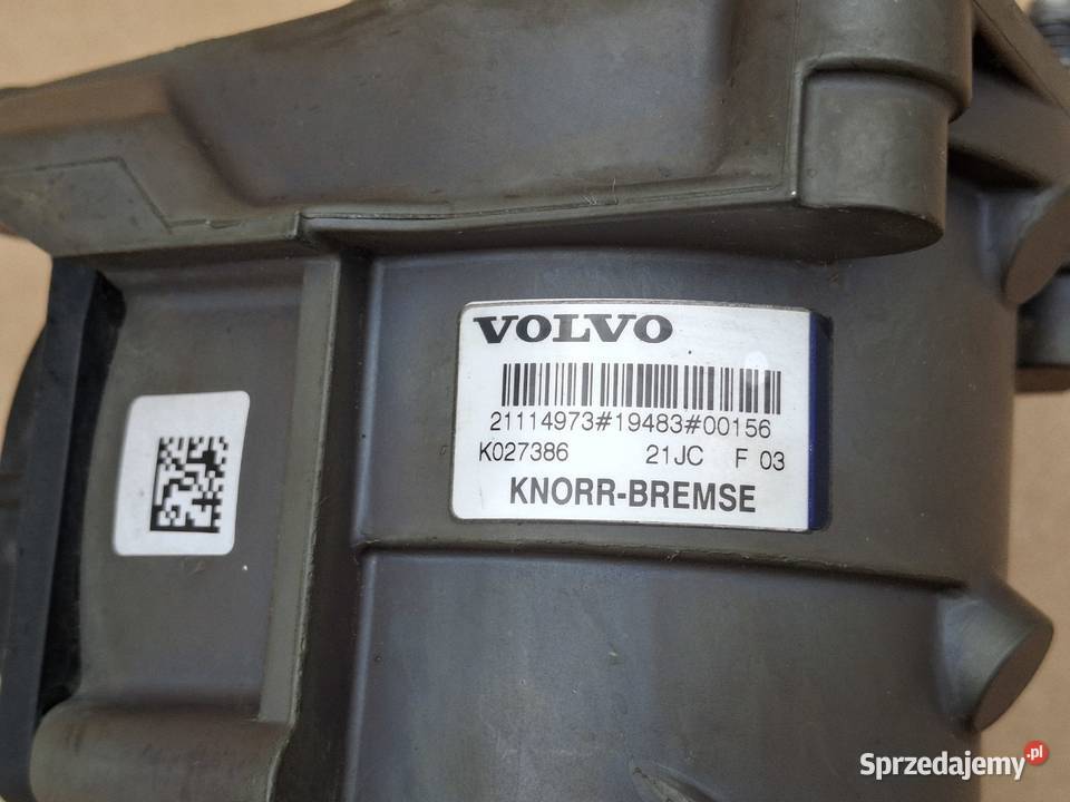 VOLVO FH4 FM FMX ZAWÓR HAMULCA GŁÓWNY K027386 sprzedam